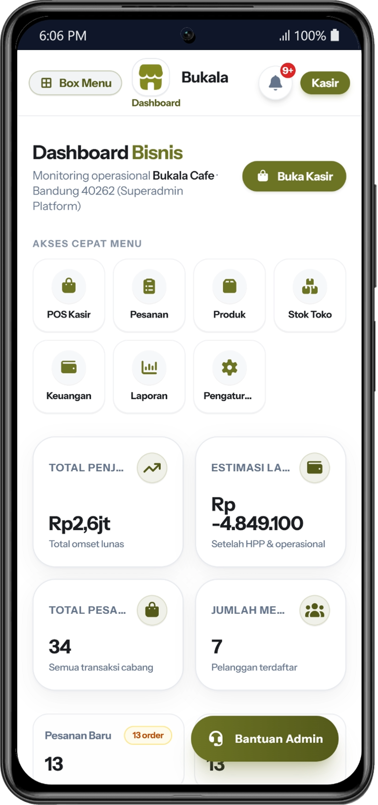 Bukala POS Kasir screenshot 1